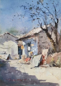 Tina Wang Watercolor Painting China 2
