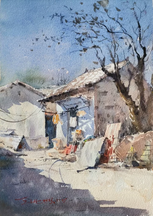 Tina Wang Watercolor Painting China 2